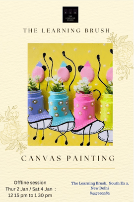 The Learning Brush-Canvas Art winter special