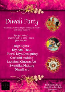 The Learning Brush-Diwali Party