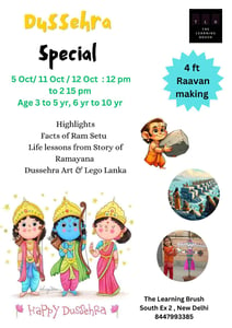 The Learning Brush-Dussehra Special