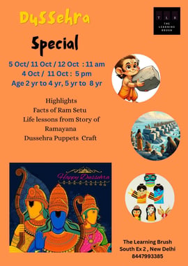 The Learning Brush-Dussehra Special for kids