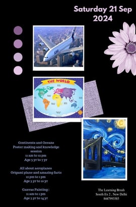 The Learning Brush-Saturday's workshop for kids