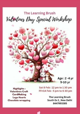 The Learning Brush-Valentine's Day Special Workshop