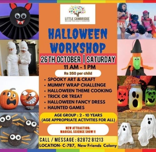The Little Cambridge-Halloween Workshop