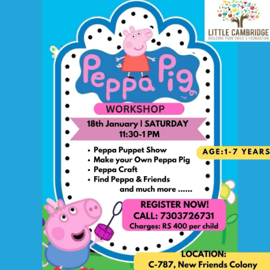 The Little Cambridge-Peppa Pig Workshop