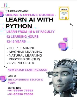The Little Explorer-Learn AI with Python