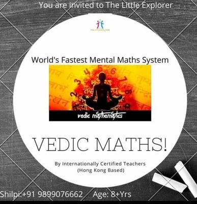 The Little Explorer-Vedic maths class for students