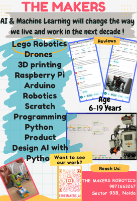 The makers robotics-Robotics and ai for kids