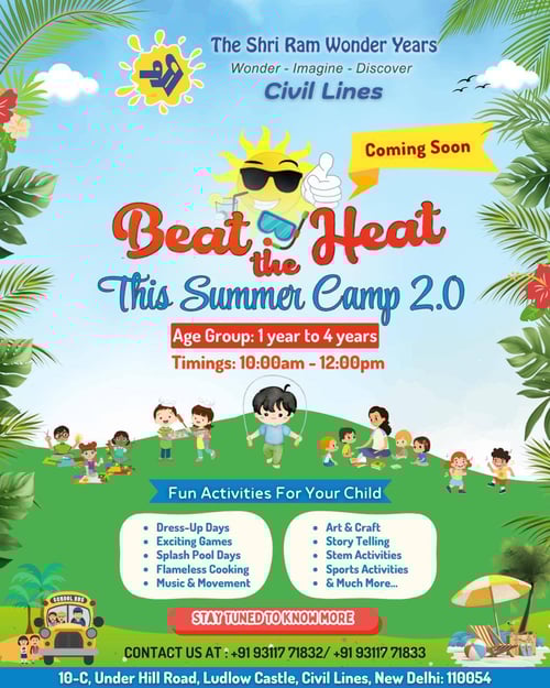 The Shri Ram Wonder Years-Summer Camp 2.0