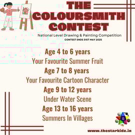 The Star Kidz-National Level Drawing and Painting Competition May 2025