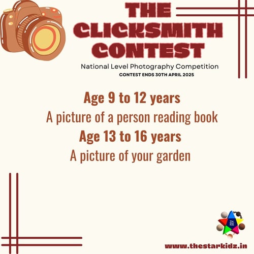 The Star Kidz-National Level Photography Competition (April 2025)