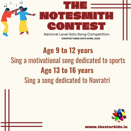 The Star Kidz-National Level Solo Song Competiton