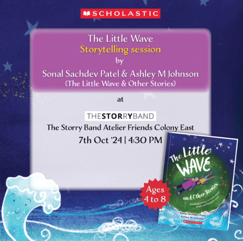 The Storry Band-The Little Wave Storytelling session by Sonal Sachdev Patel & Ashley M Johnson (The Little Wave & Other Stories)
