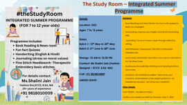 The Study Room-Integrated Summer Programme