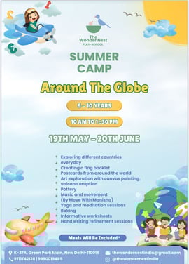 The Wonder Nest Play School-Summer Camp Around the Globe