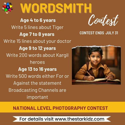 The Star Kidz-National level photography contest