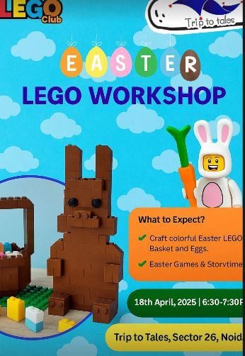 Triptotales:  LEGO Easter Workshop