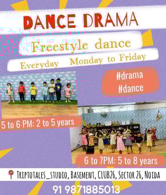 Triptotales Storytelling Centre: DANCE DRAMA CLASSES