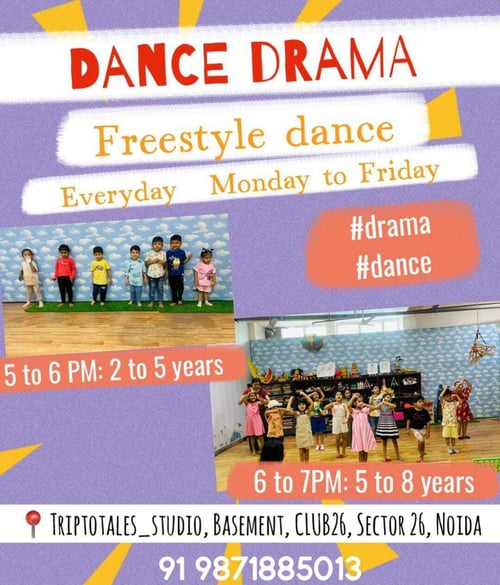 Triptotales Storytelling Centre: DANCE DRAMA CLASSES