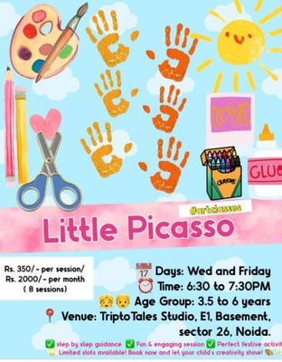 Tripto Tales : Little Picasso Art Classes