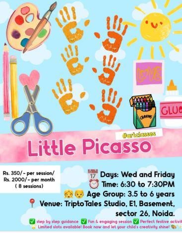 Tripto Tales : Little Picasso Art Classes