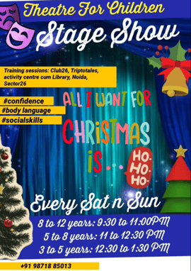 Triptotales Storytelling Centre-Christmas Stage show (theatre for children)