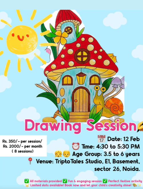 Triptotales Storytelling Centre-Drawing Session