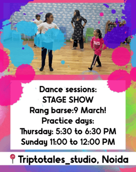 Triptotales Storytelling Centre-Rang barse dance sessions stage show