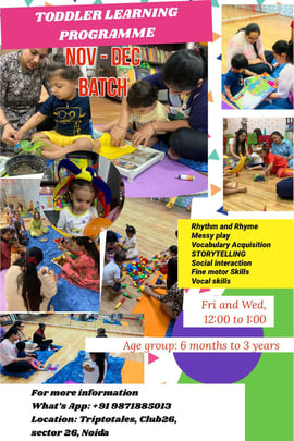 Triptotales Storytelling Centre-Toddler Learning Programme