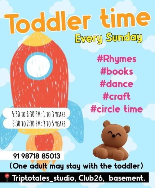 Triptotales Storytelling Centre-Toddler Time