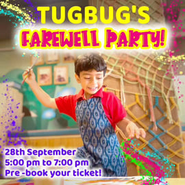 Tugbug- Farewell Party for kids