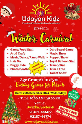 Udayan Kidz-Winter Carnival