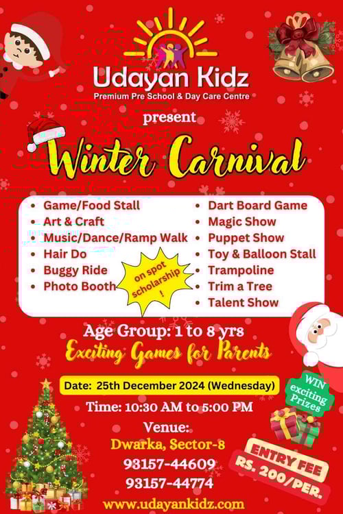 Udayan Kidz-Winter Carnival