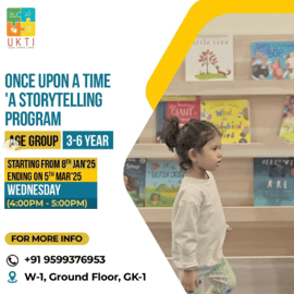 Ukti-Once Upon a time-a Storytelling Program for kids