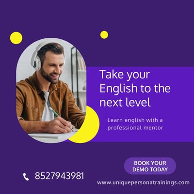 Unique persona trainings-English Spoken Classes