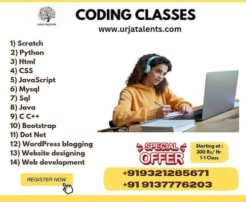 Urja Talents-Coding Classes