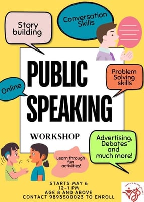 Vanyas Dance Planet-Public Speaking Workshop