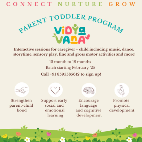 Vidya Vana Preschool-Parent Toddler Program