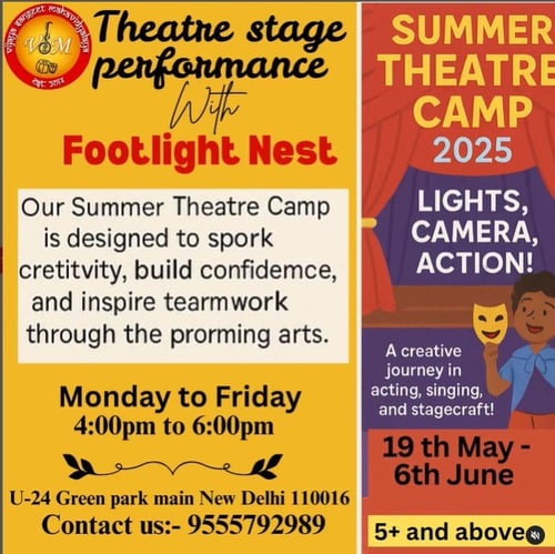 Vijaya Sangeet Mahavidyalaya-Summer Theatre Camp 2025