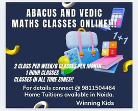 Winning kids-Abacus and Vedic Maths Classes