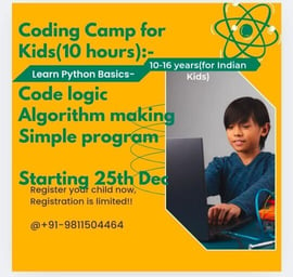 Winning Kids-Coding Camp for kids