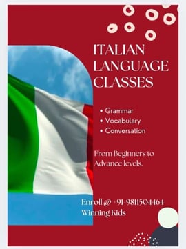 Winning Kids-Italian Language Classes