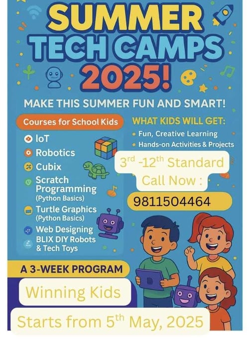 Winning Kids-Summer Tech Camps 2025