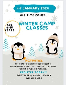 Winning Kids- Winter Camp Classes