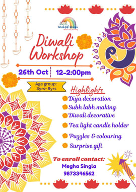 Wishful Wings-Diwali Workshop for kids