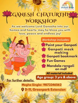 Wishful Wings-Ganesh Chaturthi workshop for kids