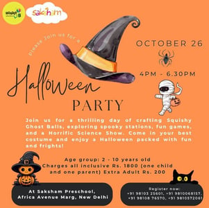 Wonder Lab & Saksham-Halloween Party