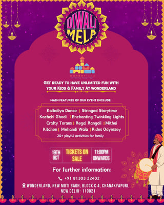 Wonderland Creating Happiness-Diwali Mela