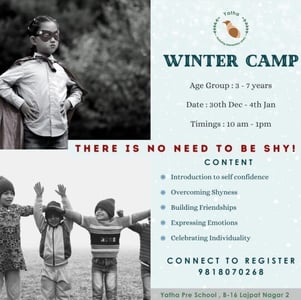 Yatha-Winter Camp for kids