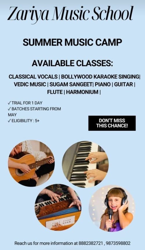 Zariya The Musical Trance-Summer Music Camp