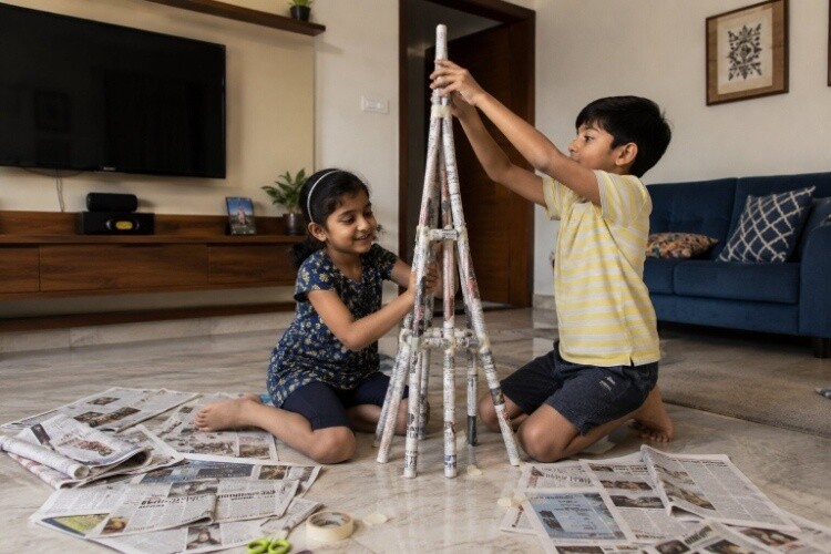 Building the tallest tower with limited materials